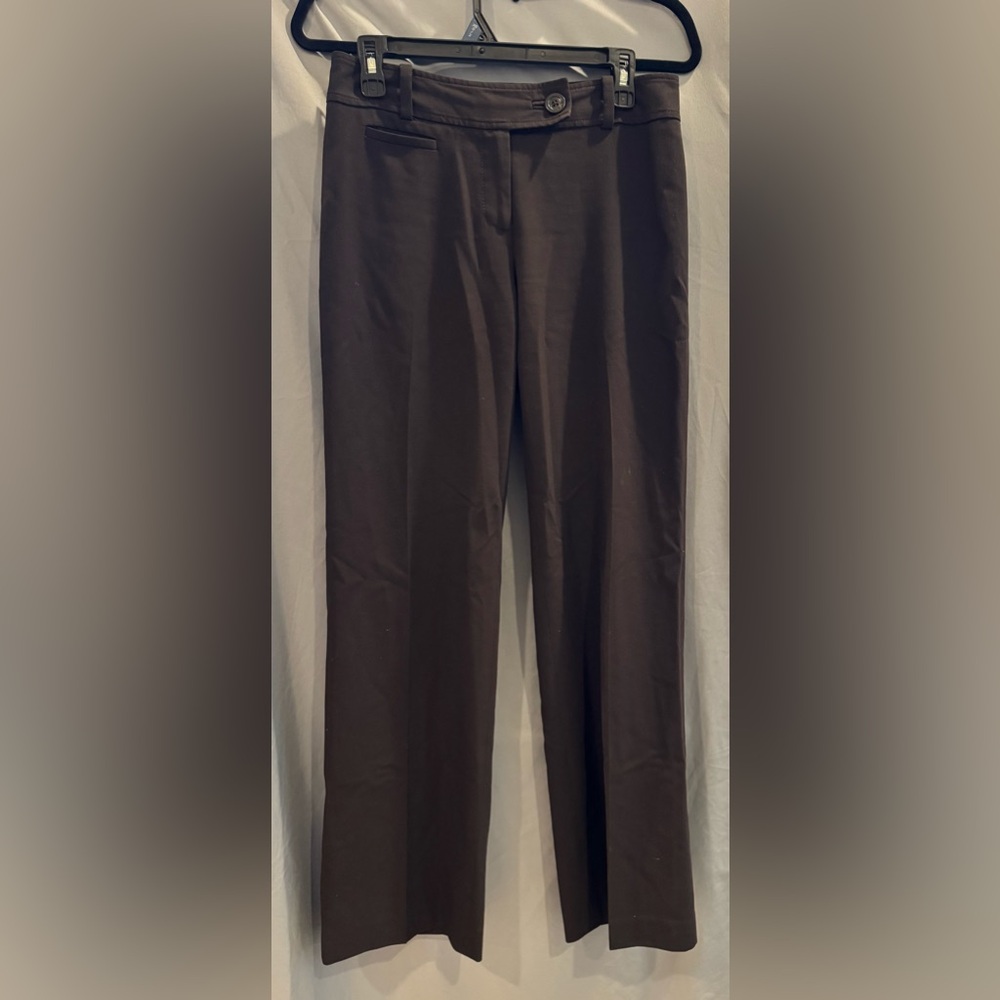 Ann Taylor Dark Brown Dress Pants